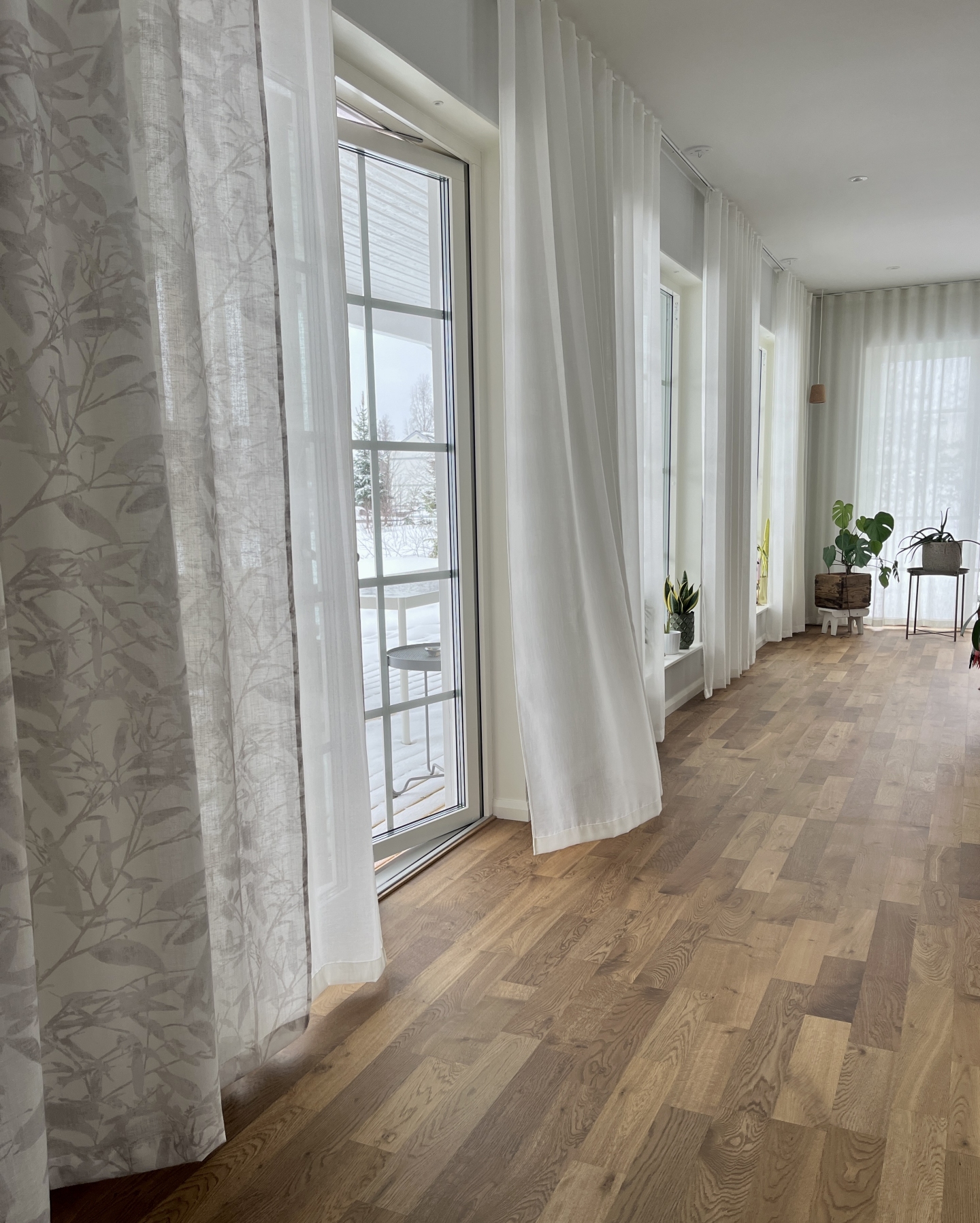 Gardin till kontor